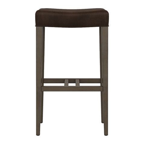 Harper Leather Barstool image 727085