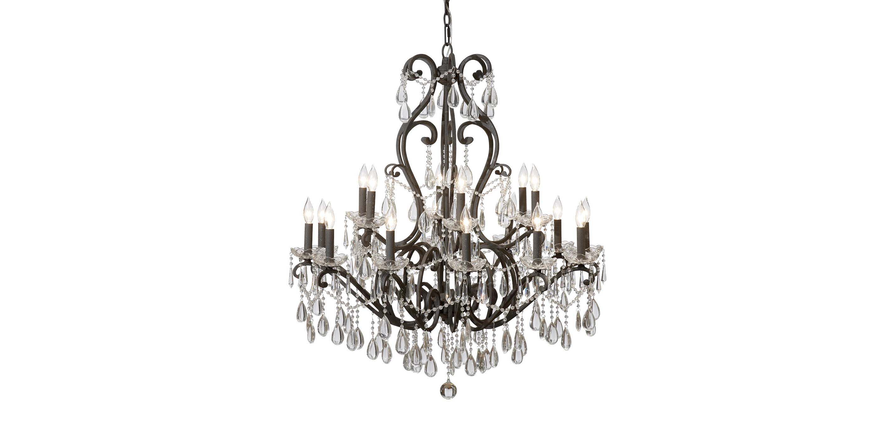 Whitney Slate Chandelier