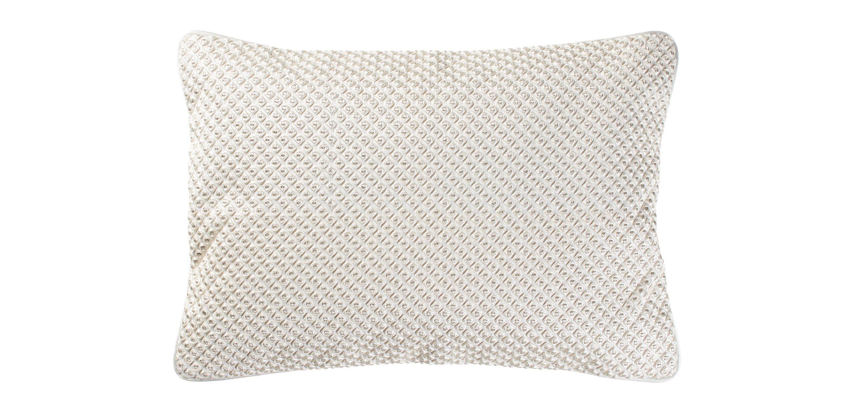 Embroidered Knot Lumbar Pillow