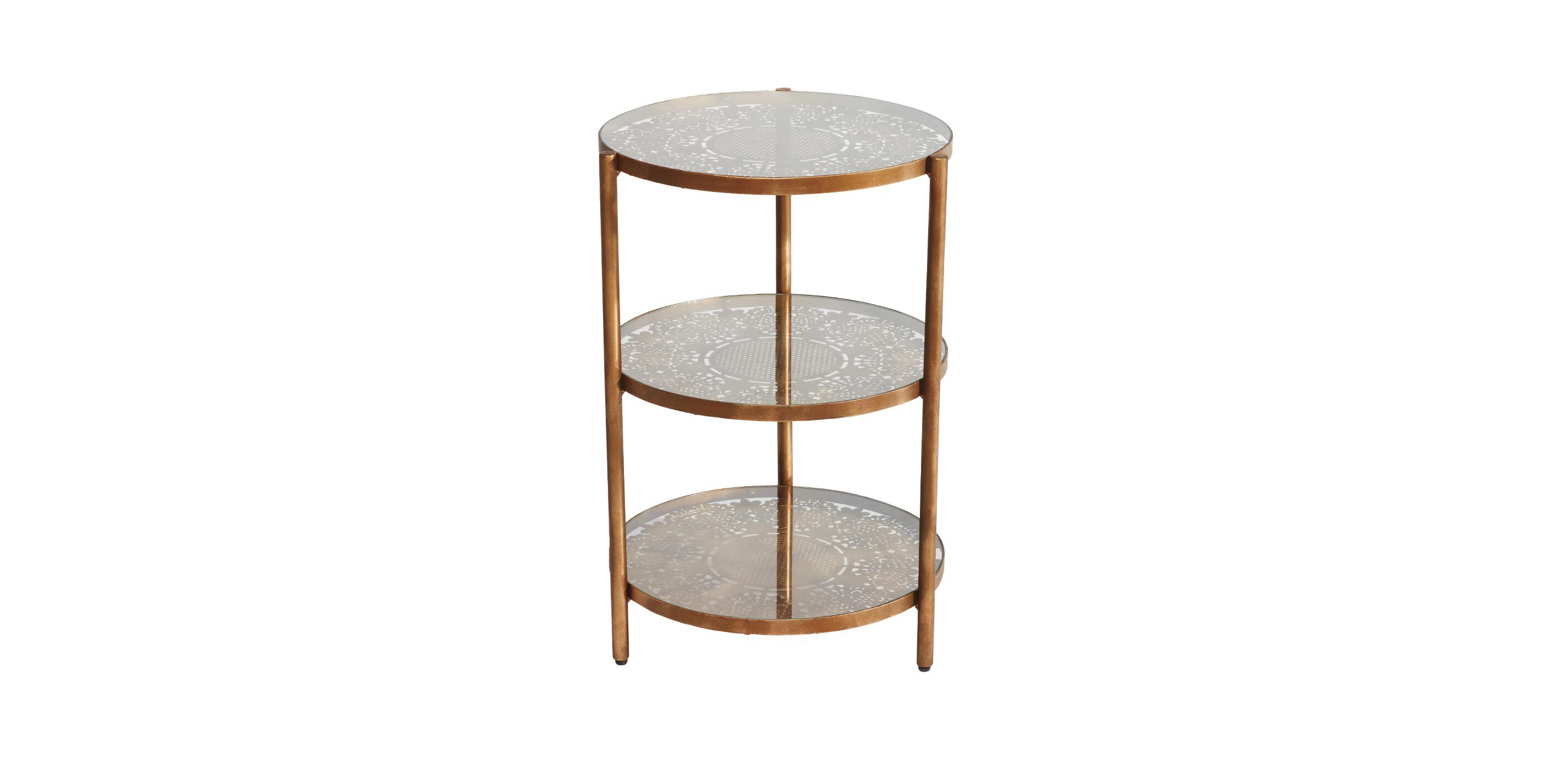 Aurora Lace Accent Table