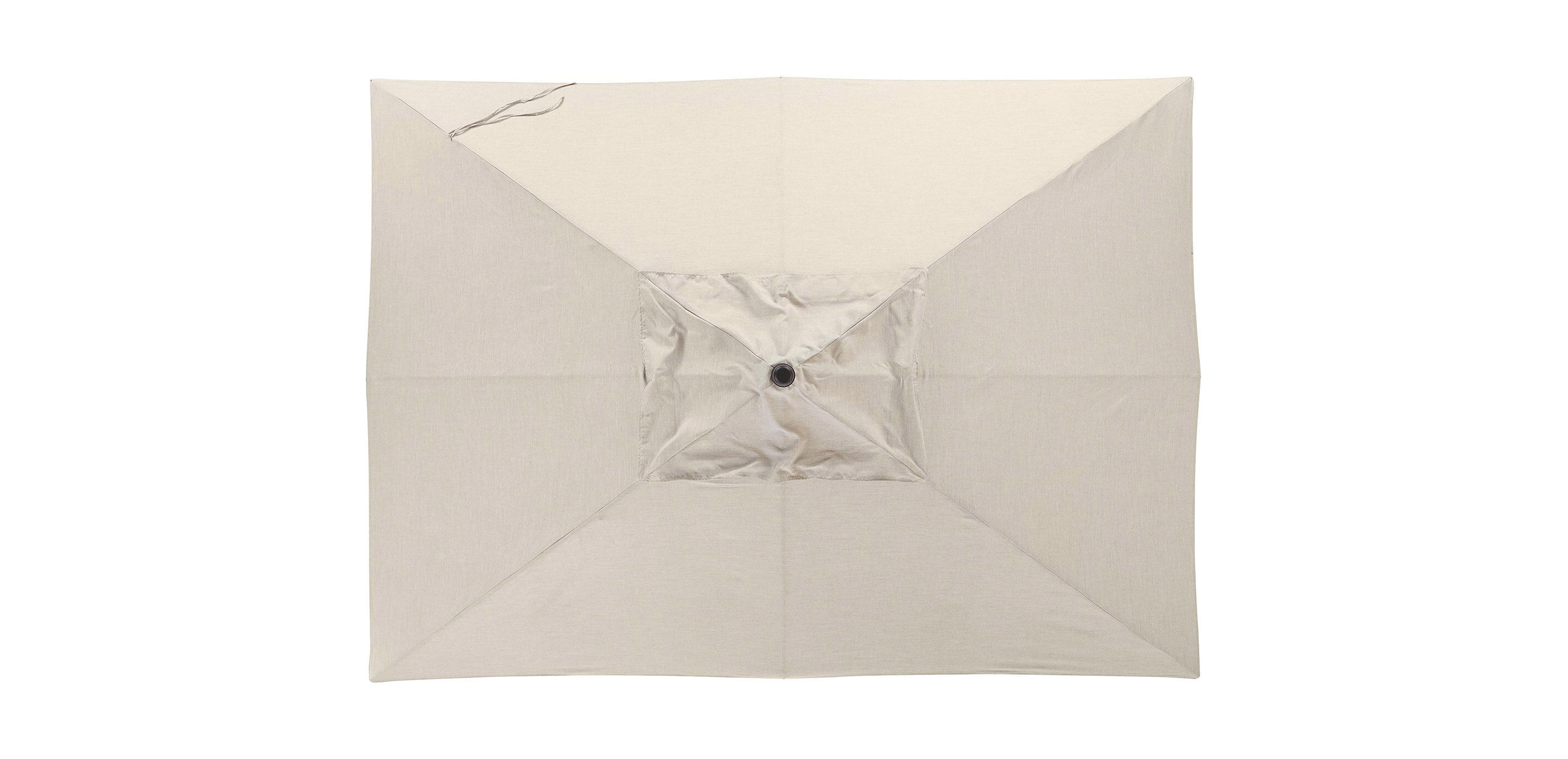 8' x 11' Single Vent Umbrella Taupe