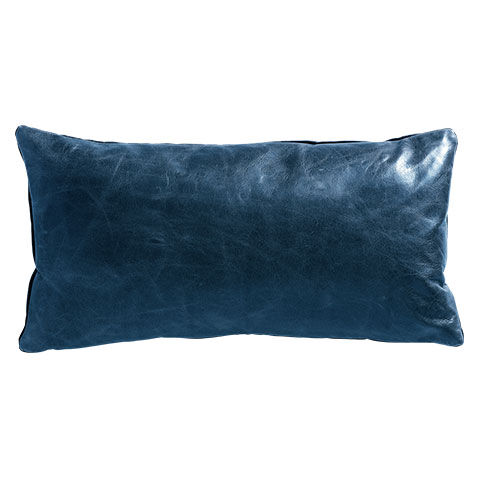 Leather Lumbar Pillow image 062071
