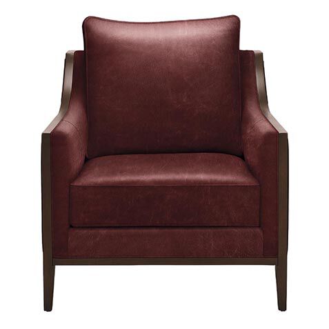 Halton Leather Chair image 722434