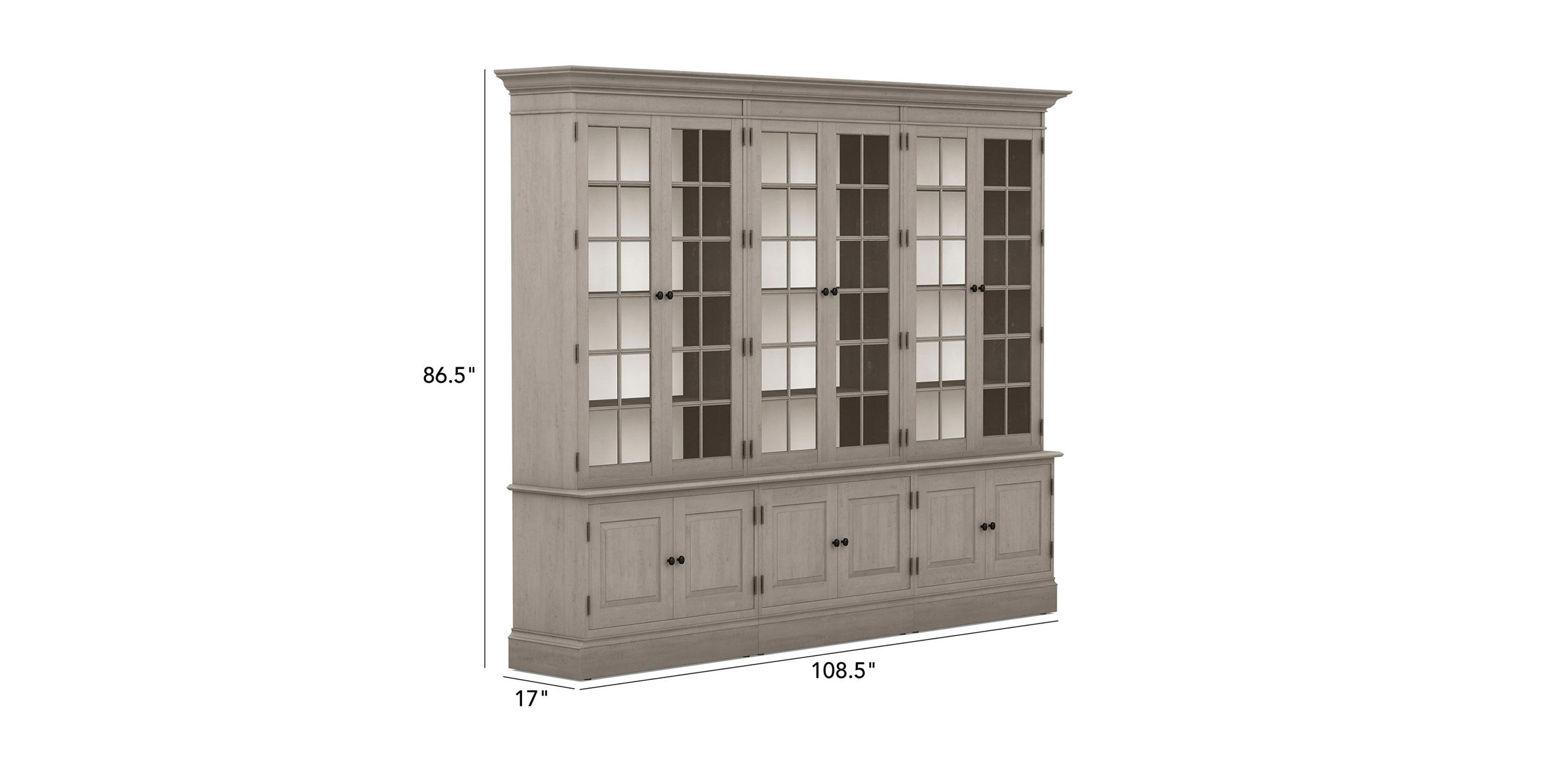 Villa Triple Library Bookcase_1