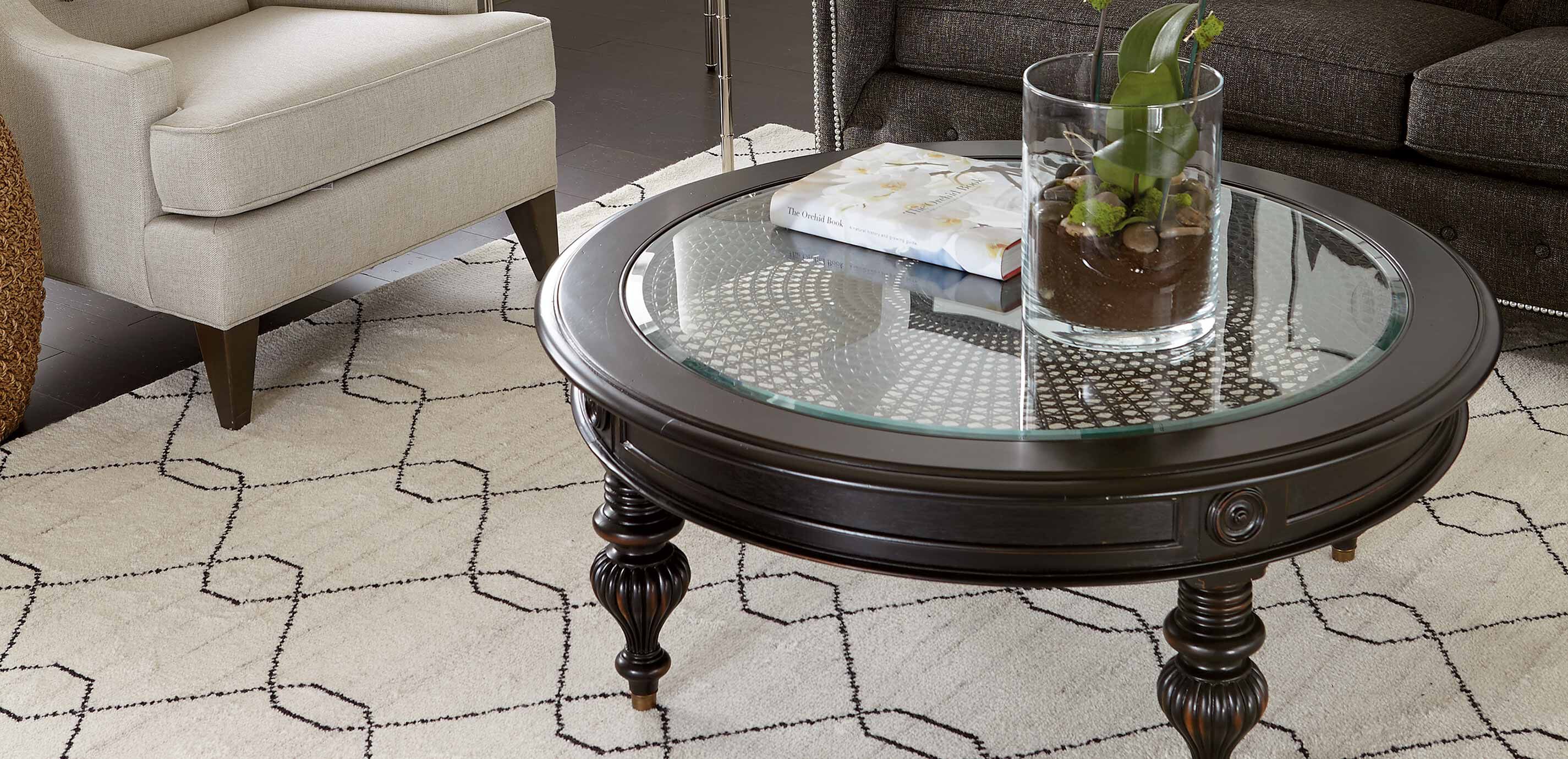 Tulu Trellis Rug, Natural/Black_7