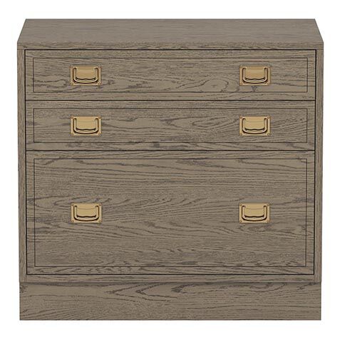 Callum 30" Three-Drawer File Cabinet image 359311