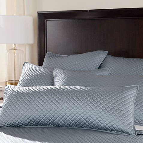 Salena Diamond Quilted Lumbar Pillow 14" x 36" image 032008
