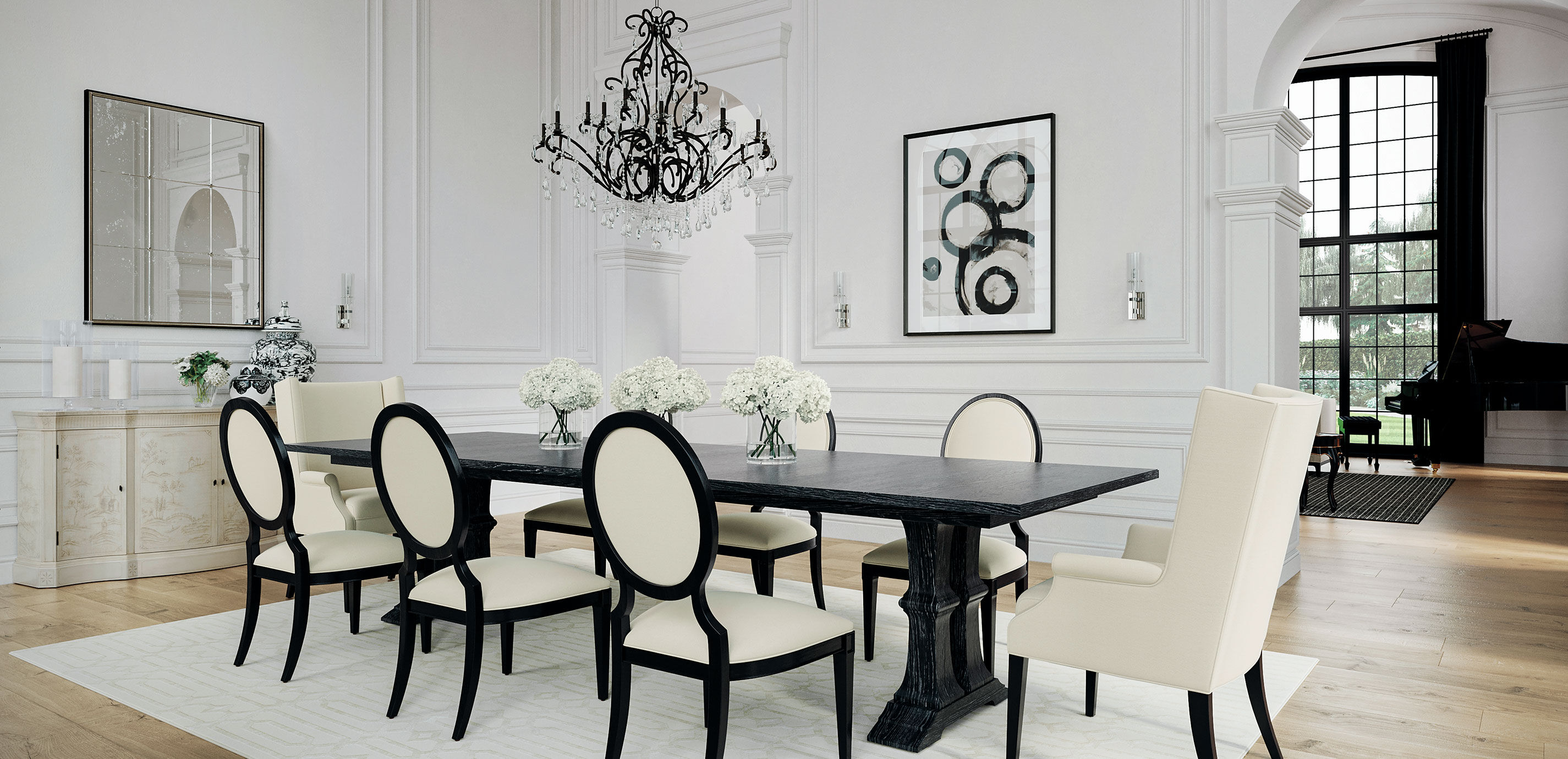 Whitney Slate Grand Chandelier_3
