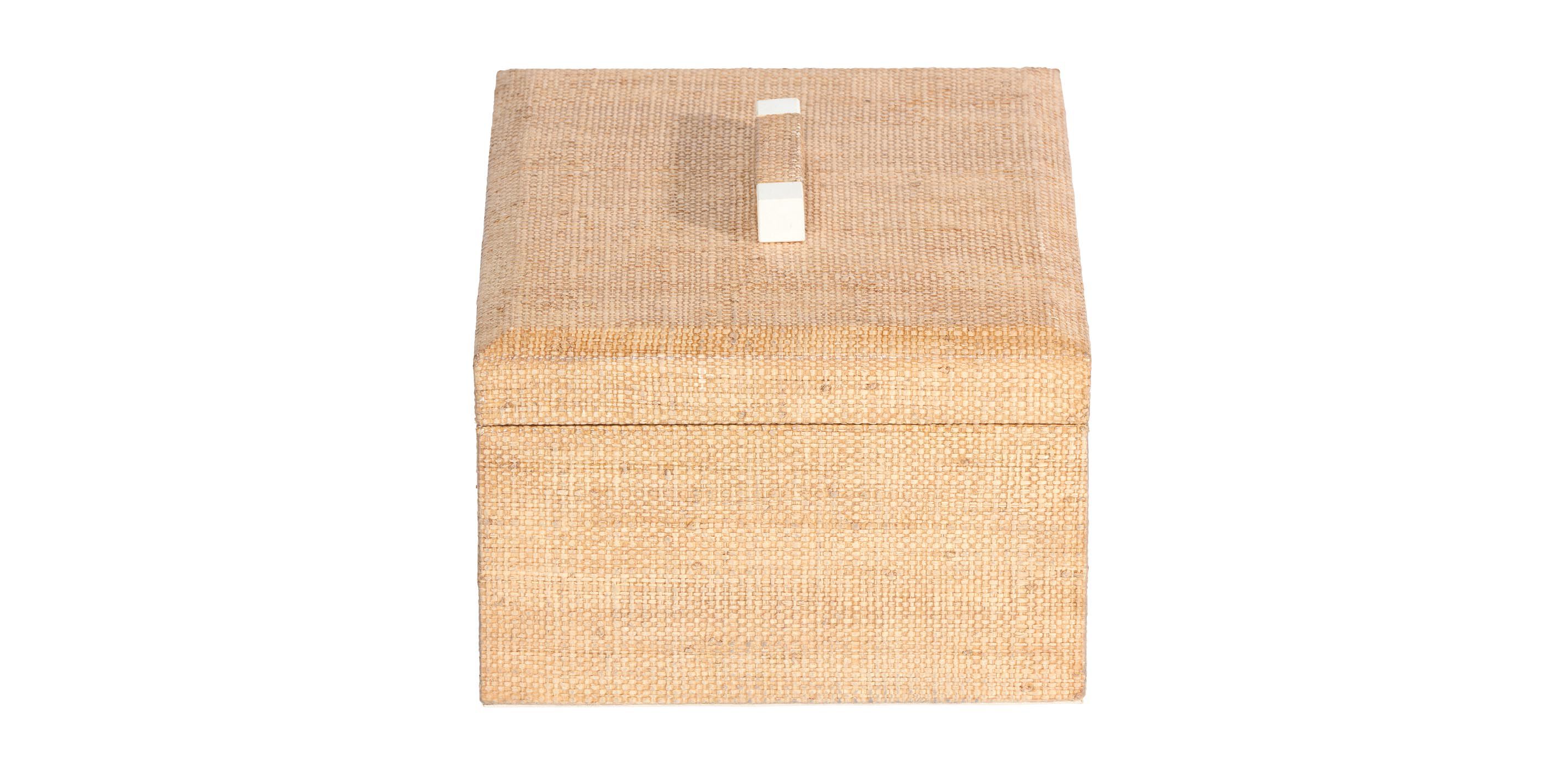 Rectangular Raffia Box_2