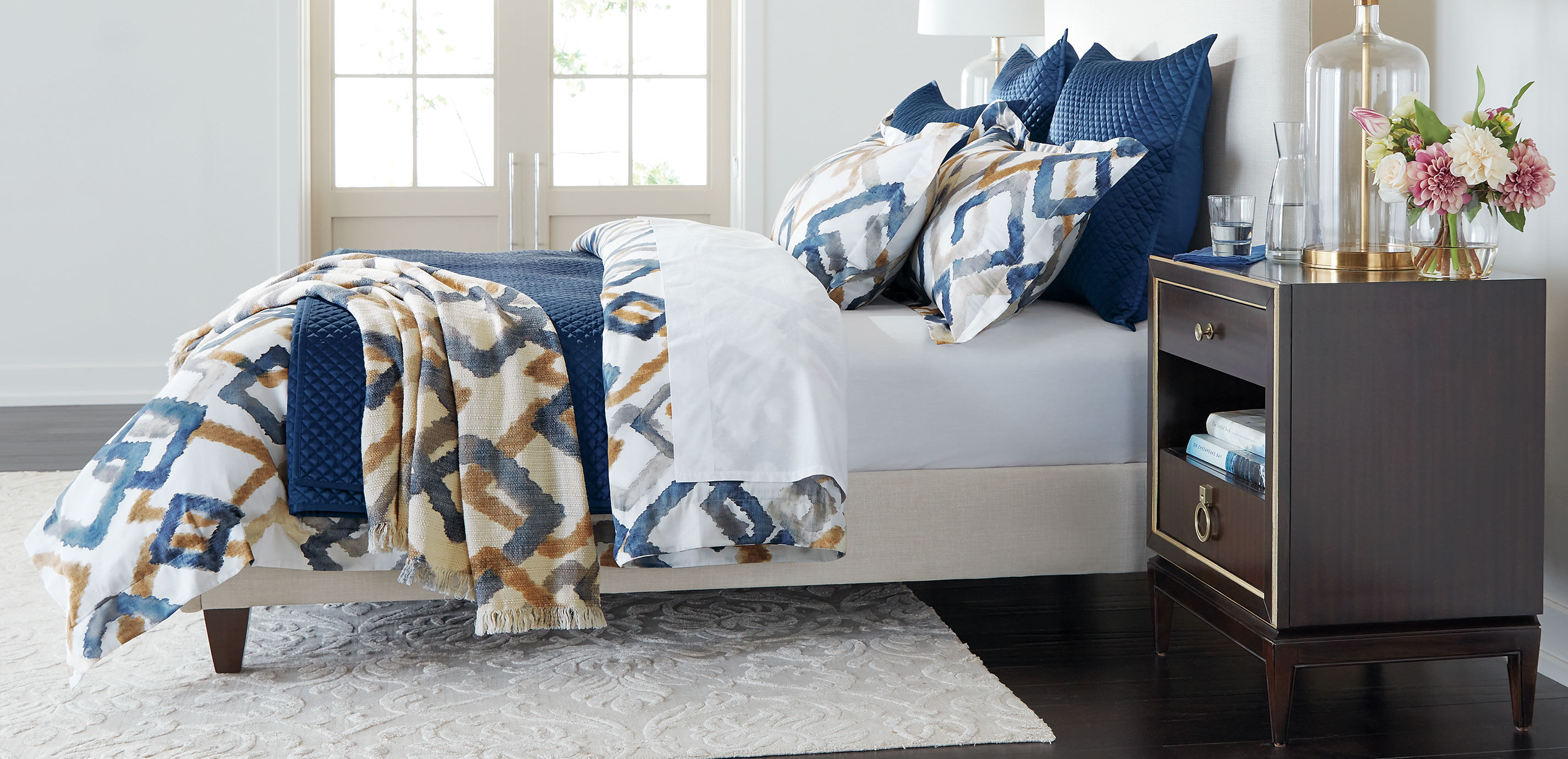 Geo Multi Duvet Cover and Shams Set_6