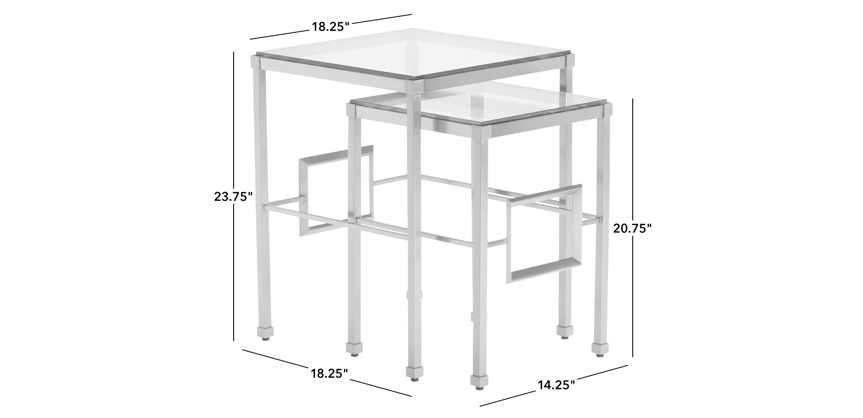Addy Nesting Tables, Nickel_1