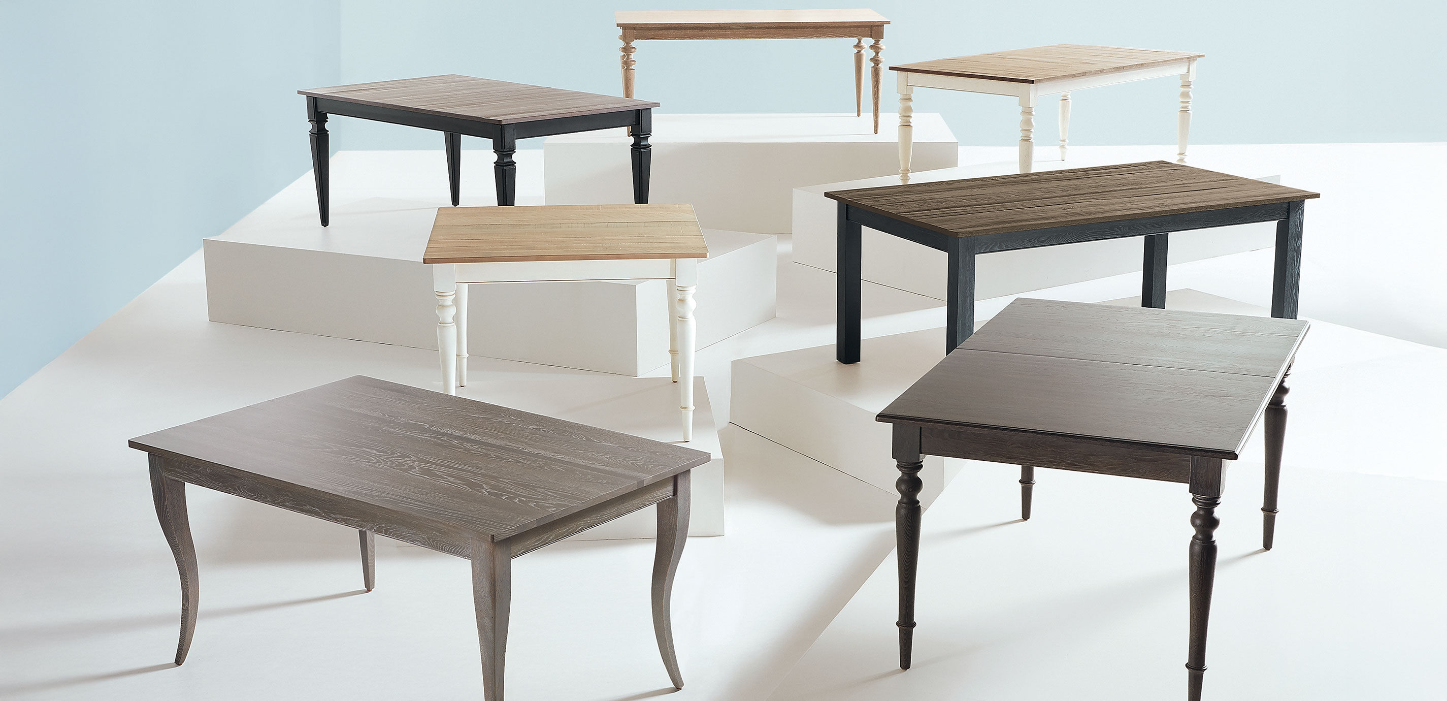 Custom Fixed-Top Dining Table 