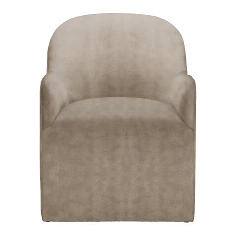 Dani Leather Modern Swivel Chair image 722249
