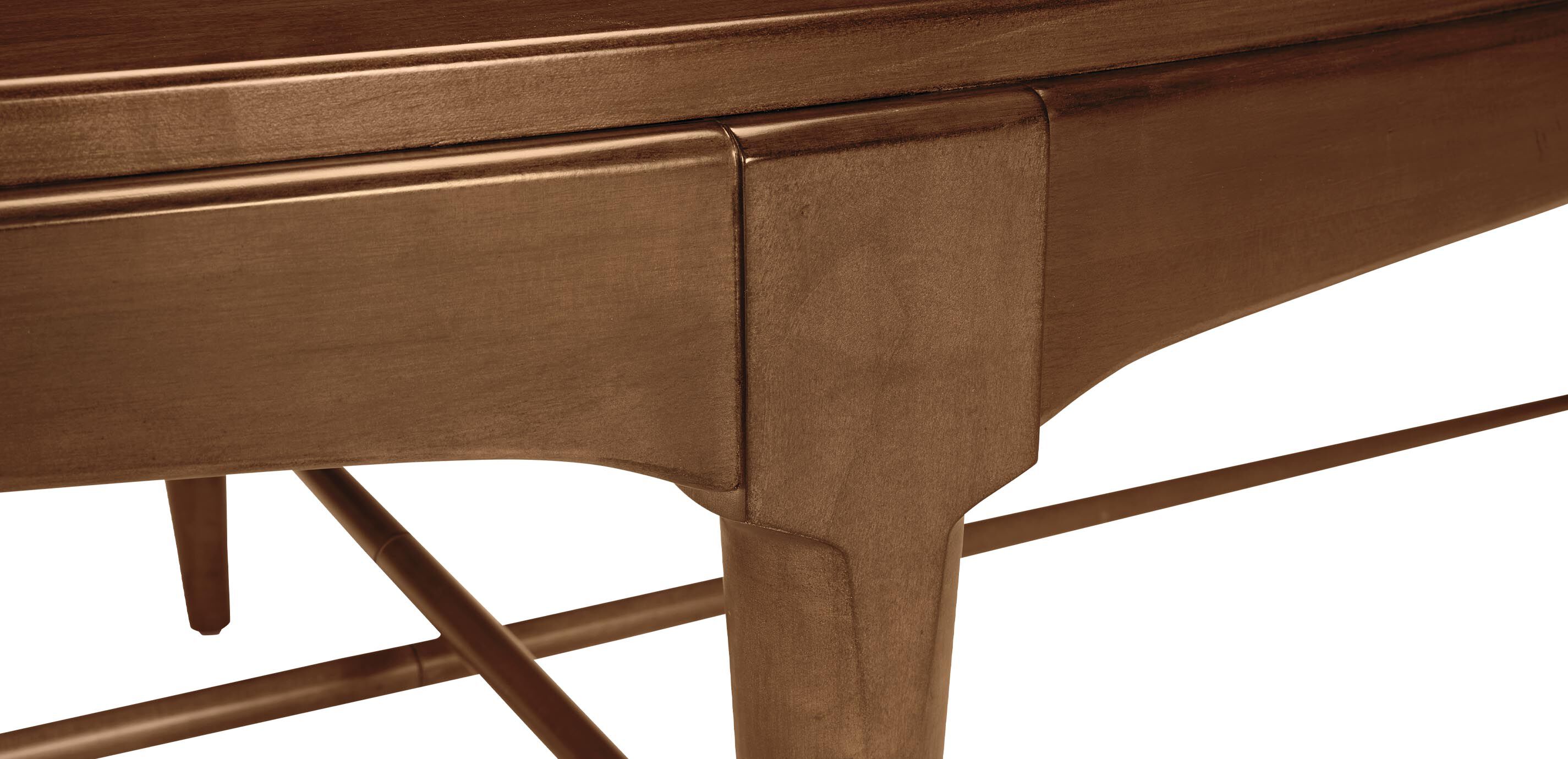 Draper Oval Wood Midcentury Coffee Table_4