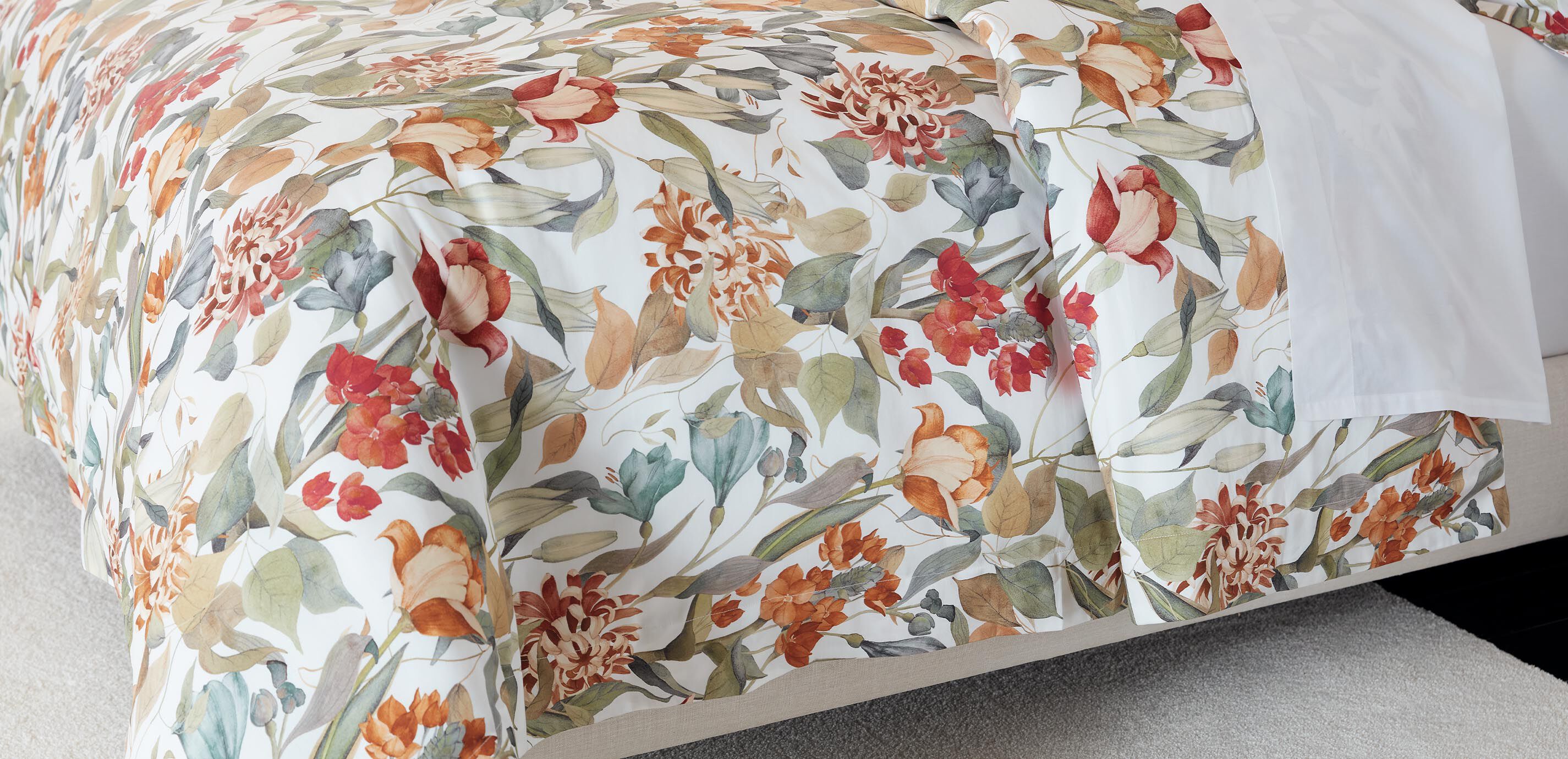 Autumn Garden Duvet Cover and Shams Set_3