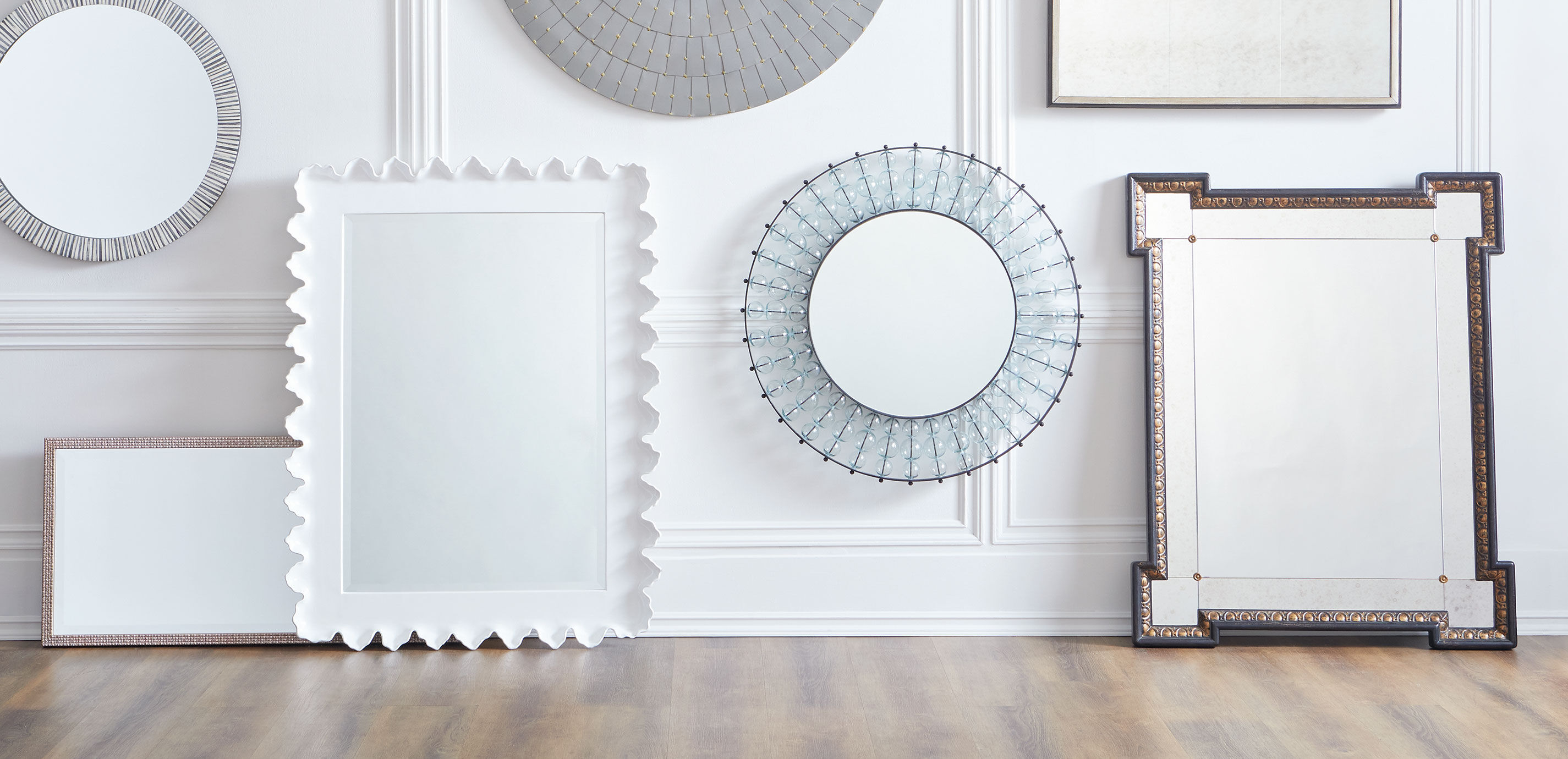 Black Crackle Turret Mirror_6
