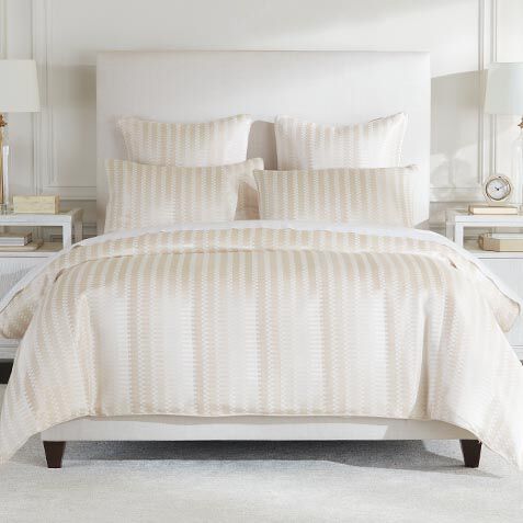 Checkerboard Jacquard Duvet Cover Set image 036247SET