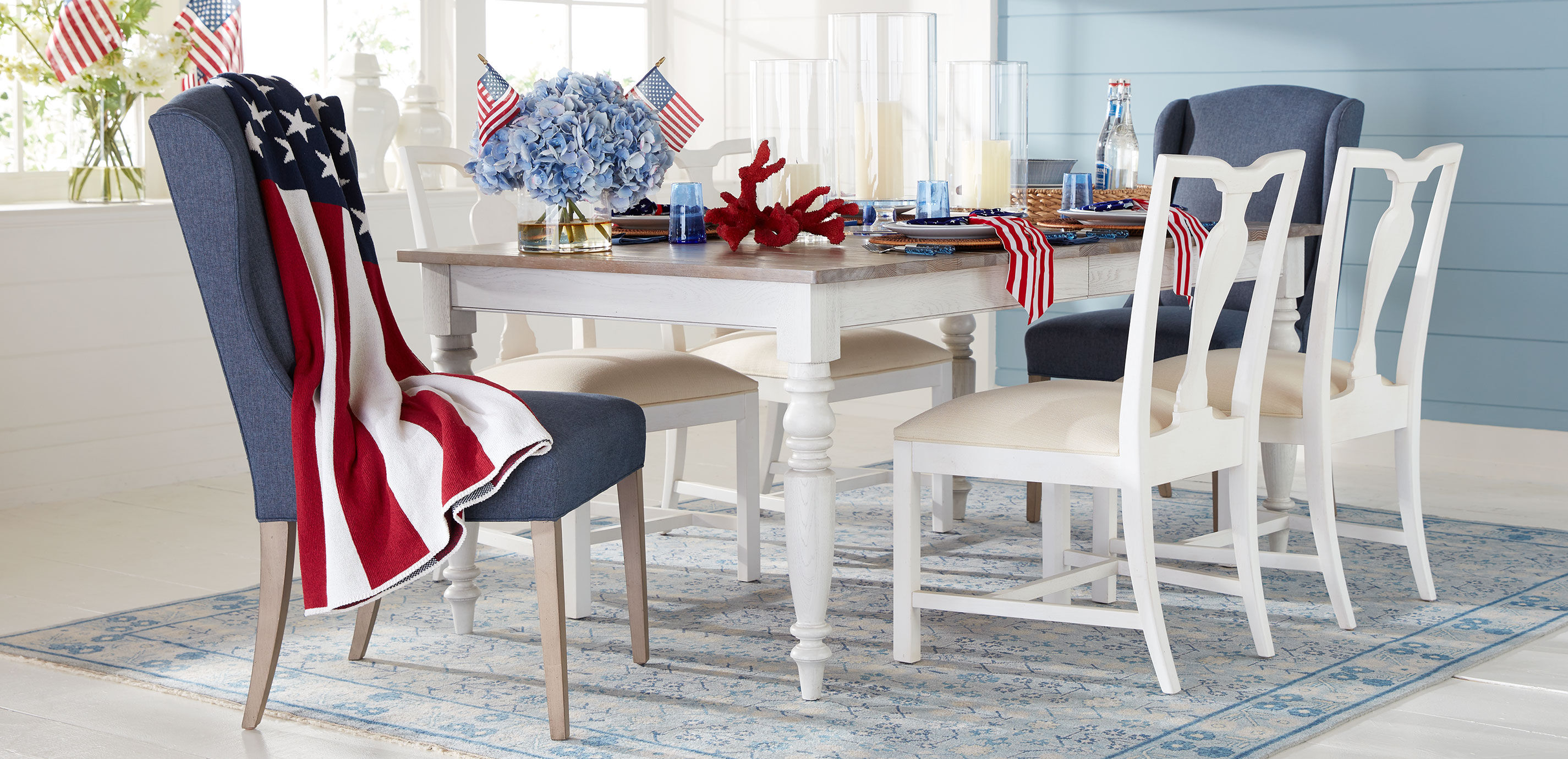 American Flag Recycled Cotton Throw_4