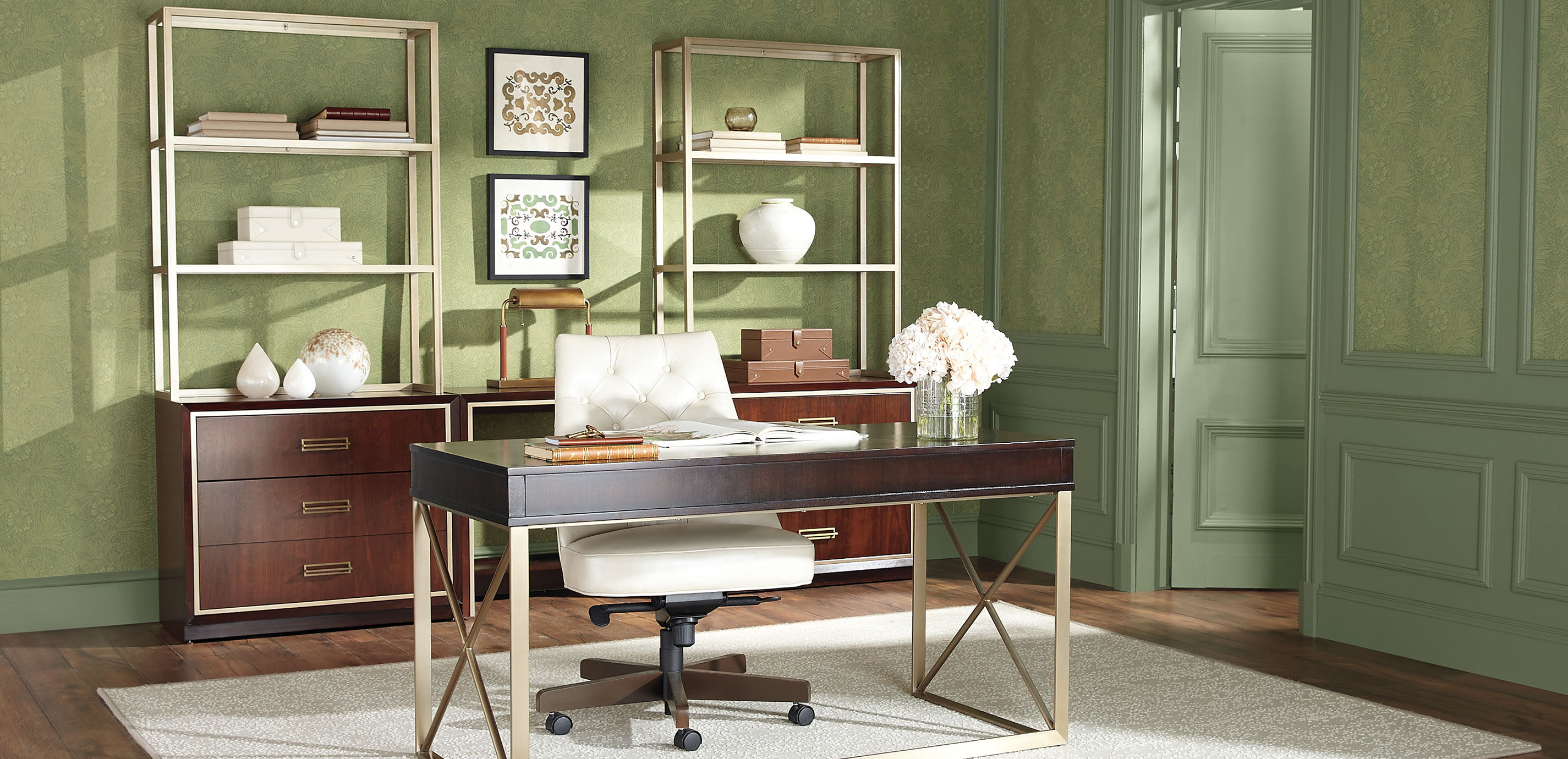 Faraday Classic Three-Piece Office Island_5