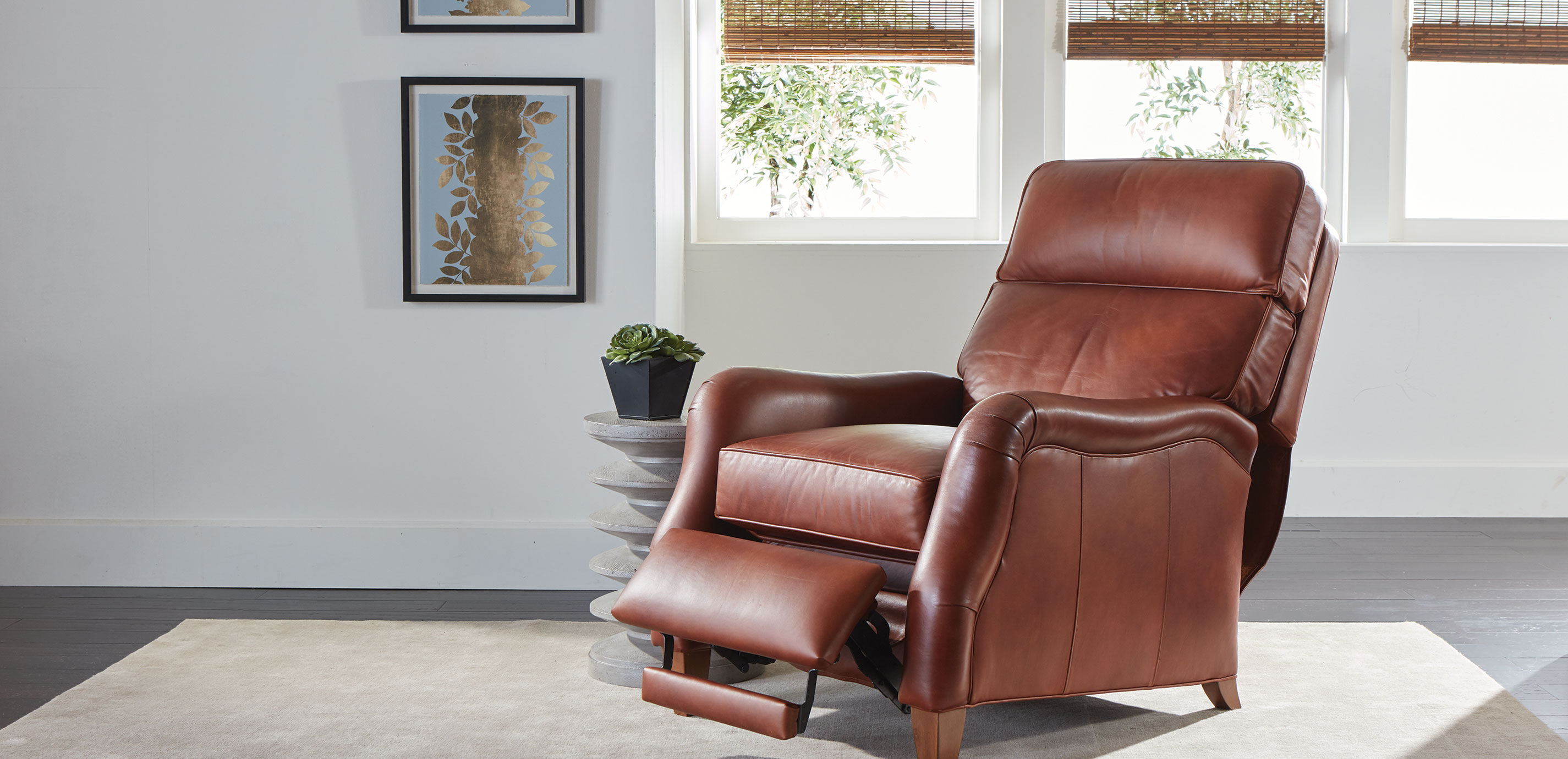 Aiden Leather Recliner