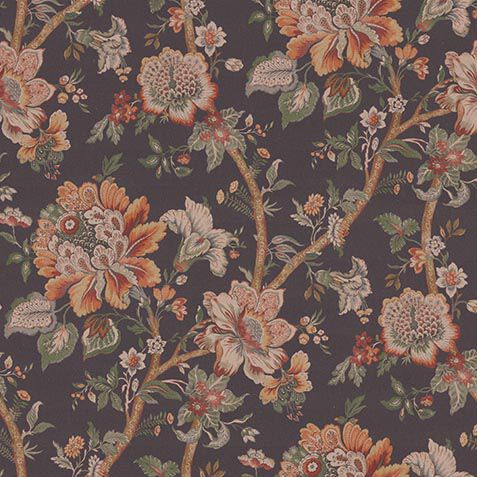 Georgina Charcoal Fabric By the Yard image 44854