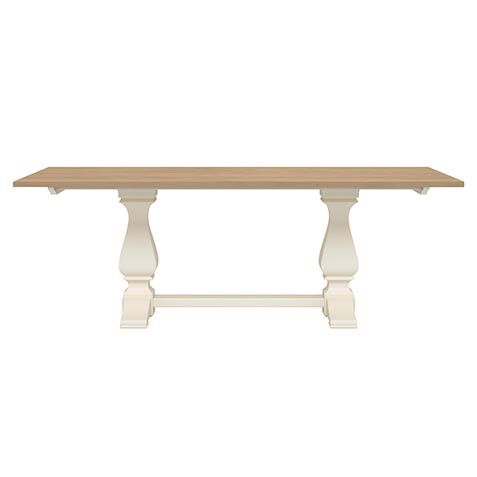 Cameron Rustic Dining Table, In Stock image C56824BSTK