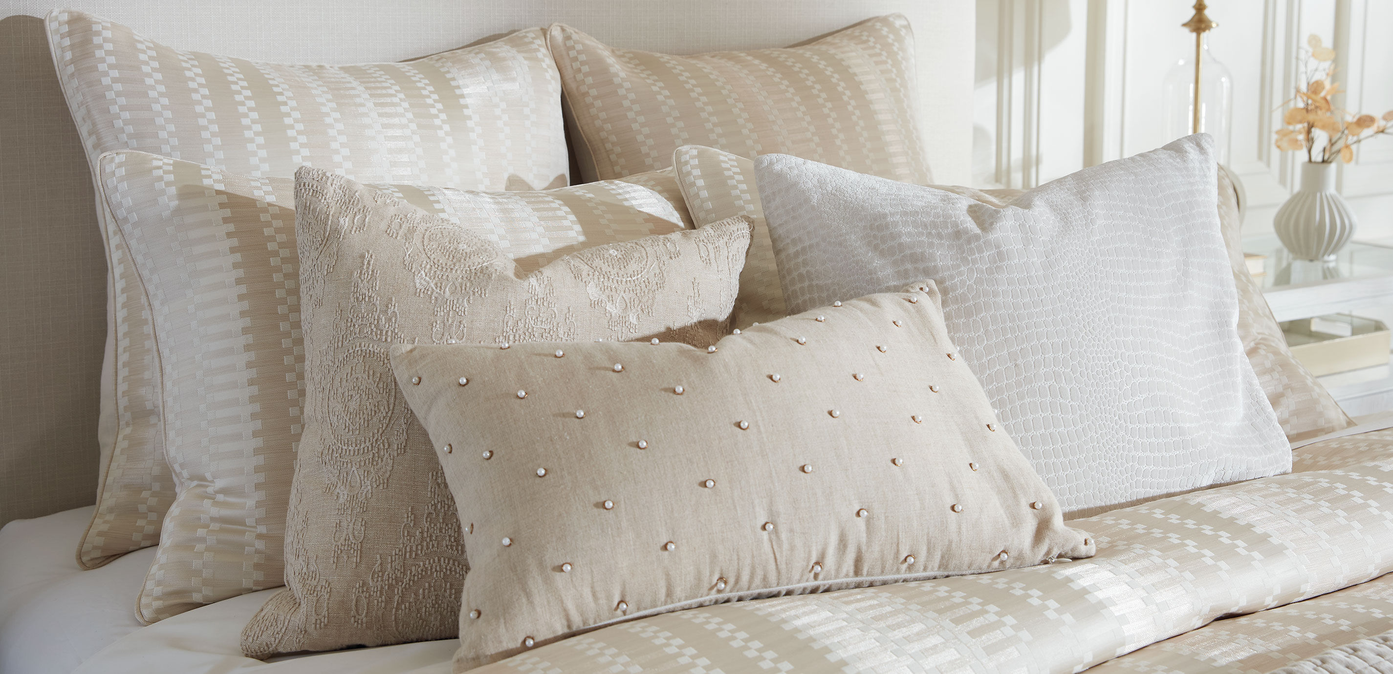 Checkerboard Jacquard Euro Sham_1