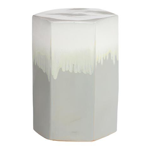 Cassy Ceramic Accent Table image 421868   GRY