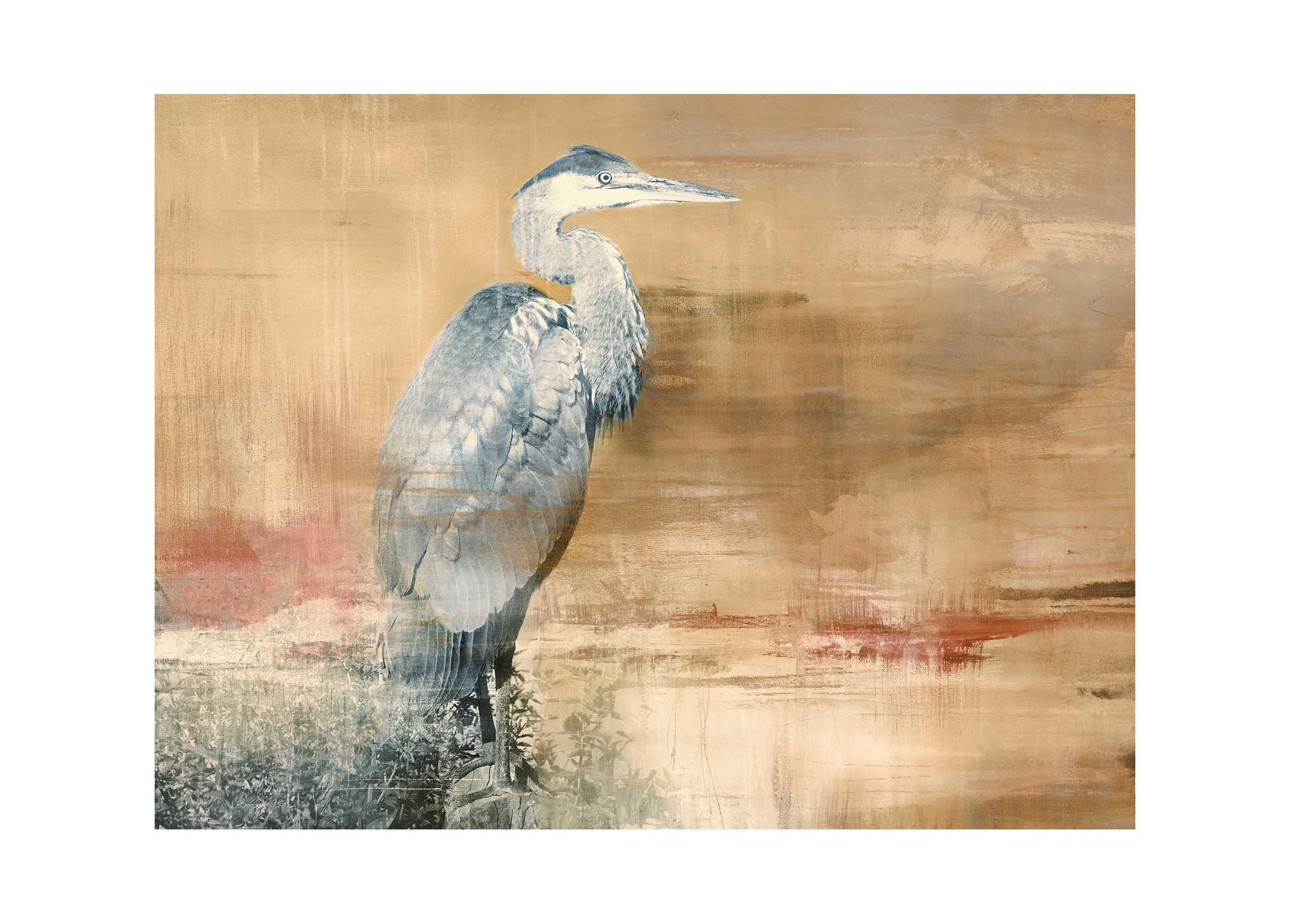 Painted Crane II