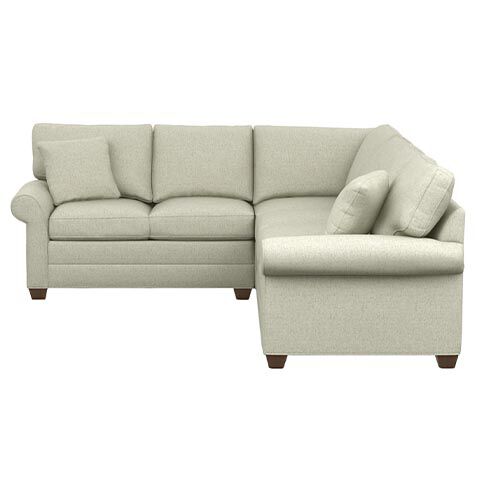 Bennett Roll-Arm Three-Piece Sleeper Sectional image 207888G6