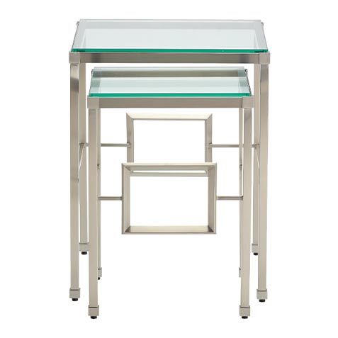 Addy Nesting Tables, Nickel image 421881   NKL