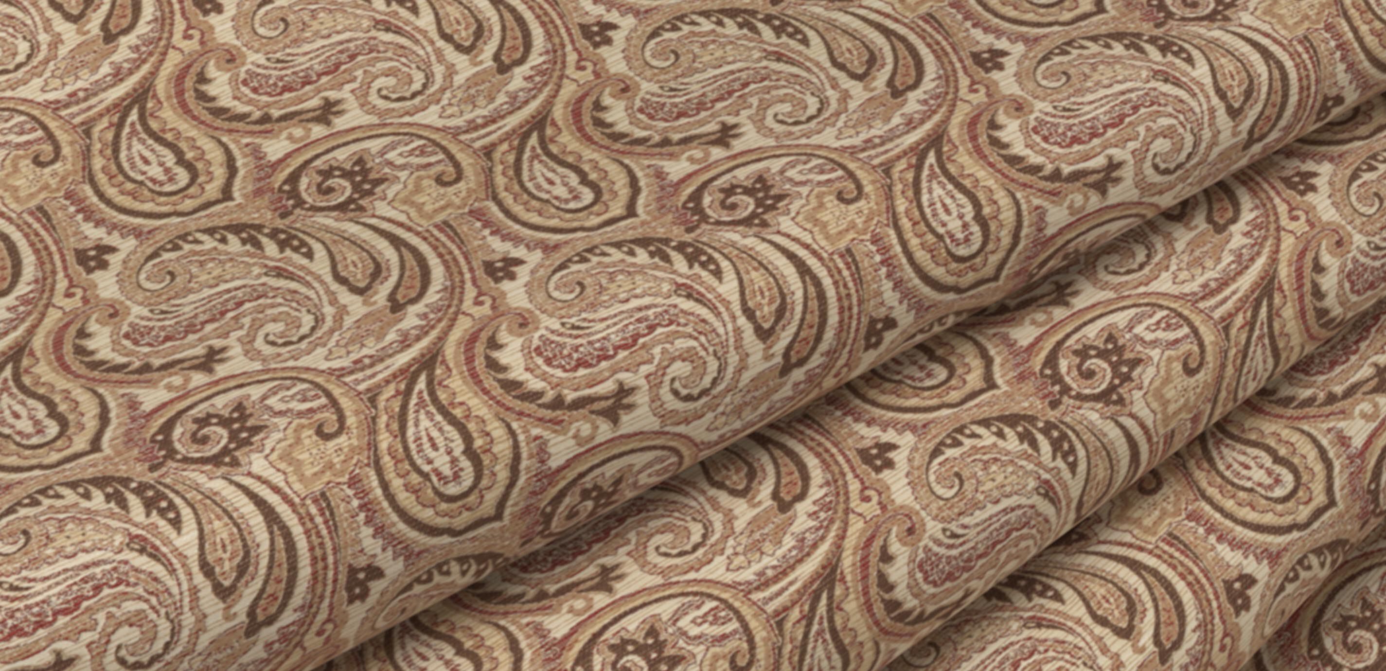 Luisa Garnet Fabric Swatch_1