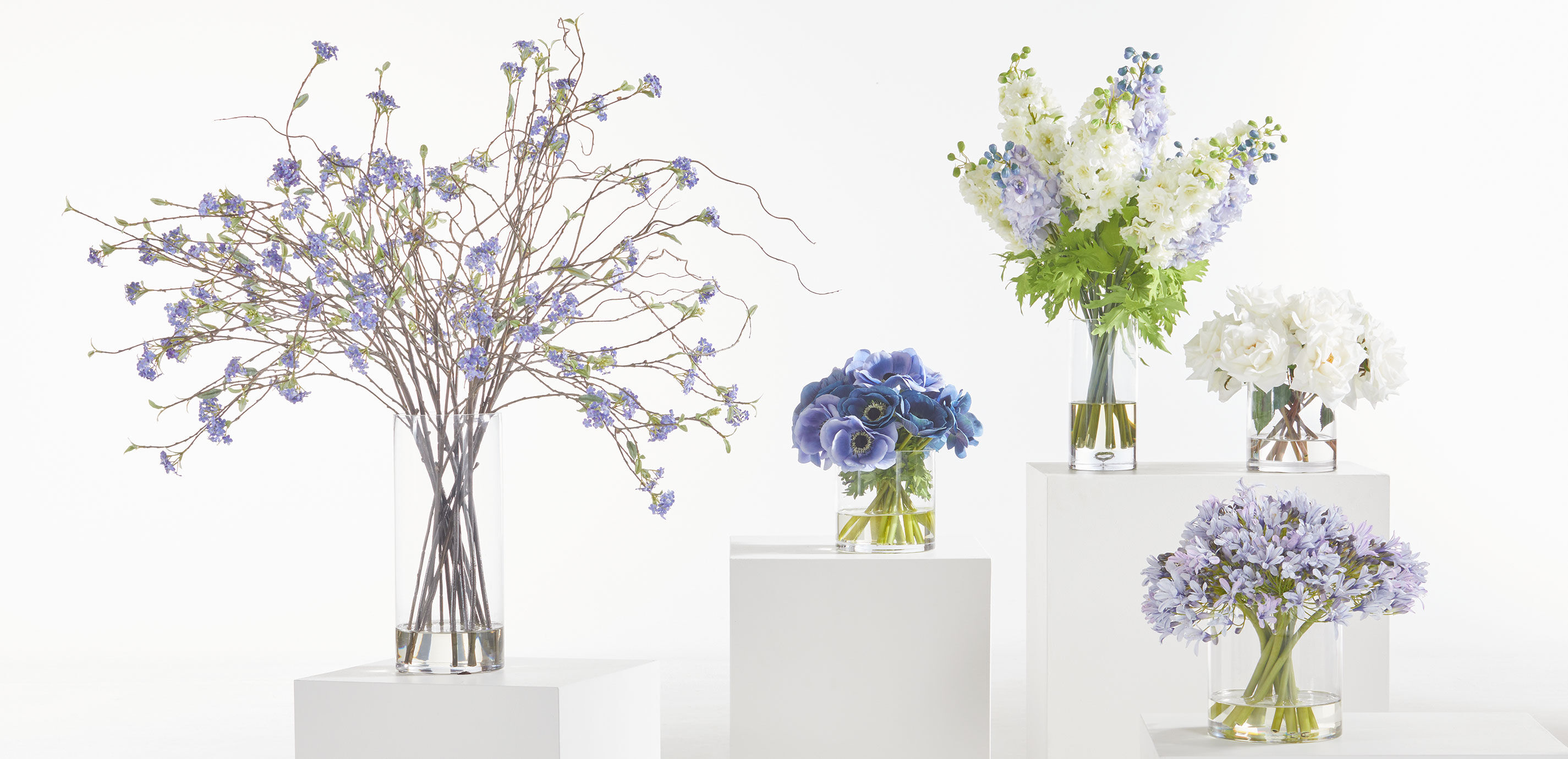 Spirea Branch Arrangement in Tall Vase_8
