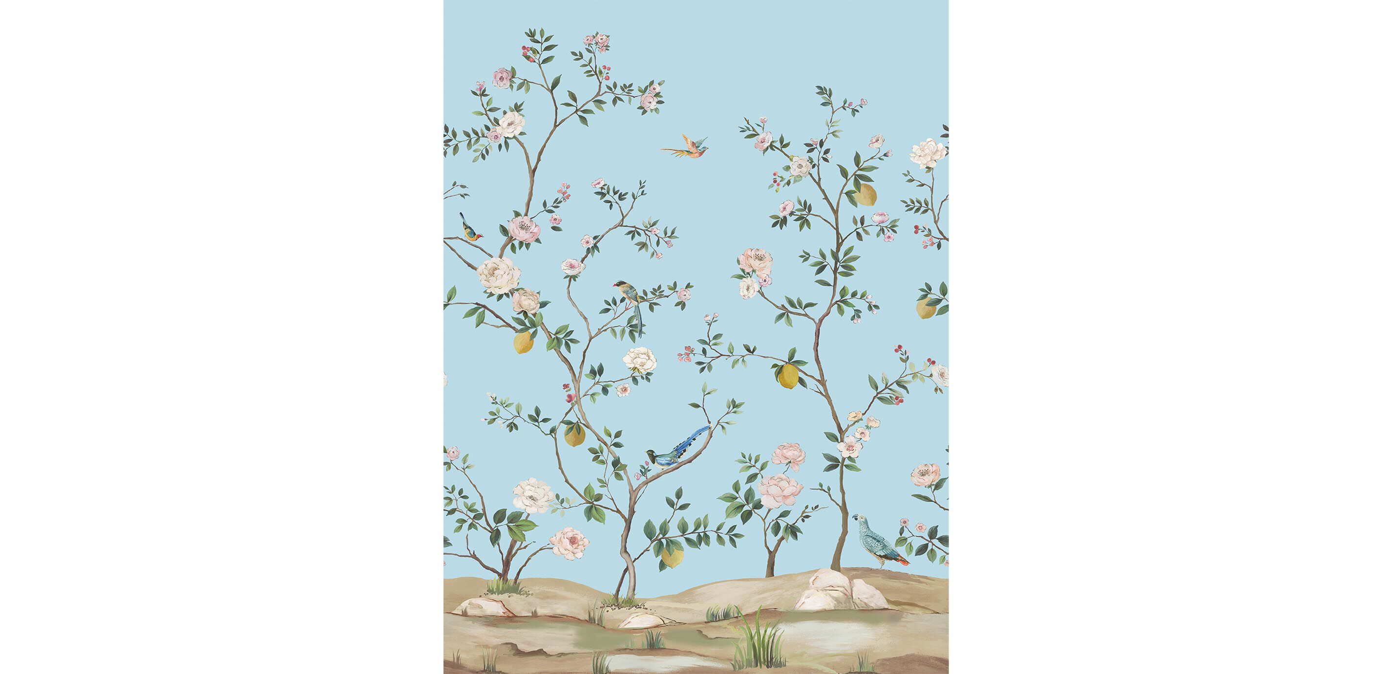 Dara Chinoiserie Wall Mural