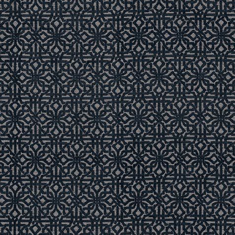 Pylos Navy Fabric By the Yard image 39188