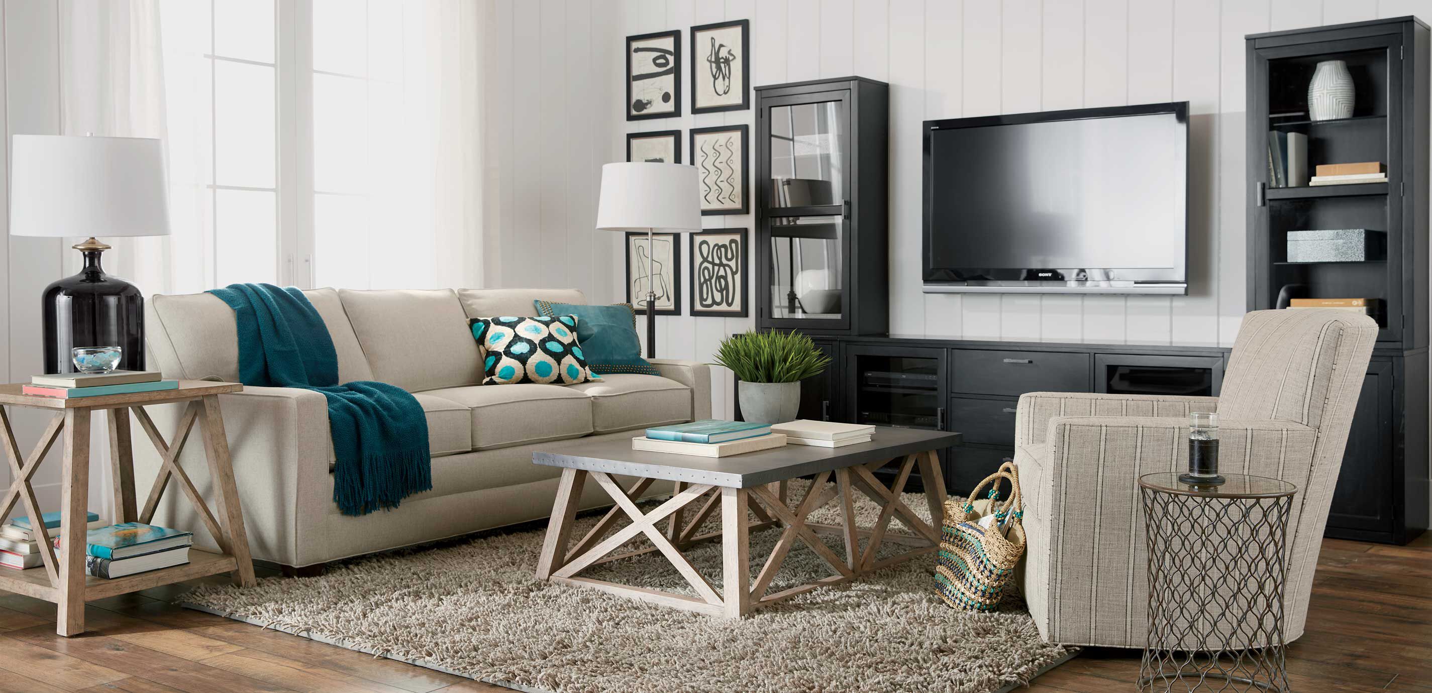 Bennett Track-Arm Three-Seat Sofa