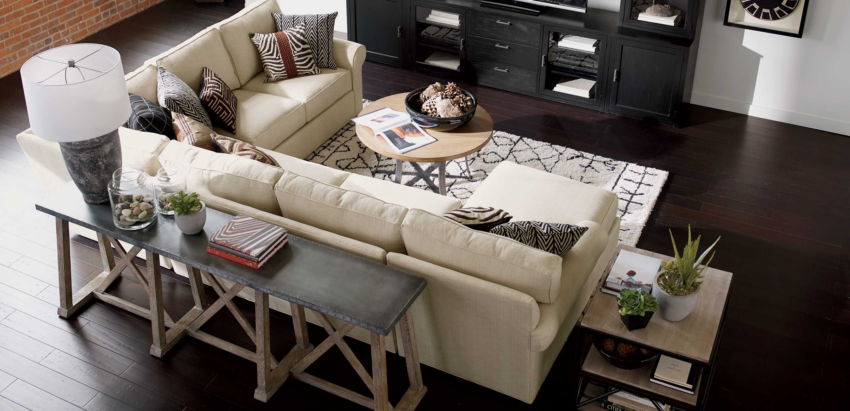 Bruckner Metal-Top Console Table_8
