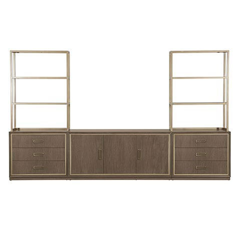 Faraday Classic Five-Piece Media Center with Drawers image 279704G1
