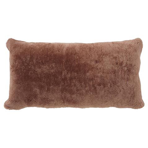 Sheared Sheepskin Lumbar Pillow image 062517MST