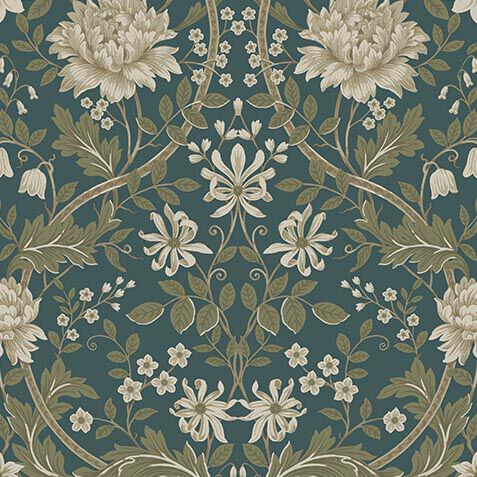 Covington Floral Wallpaper image WQ1282