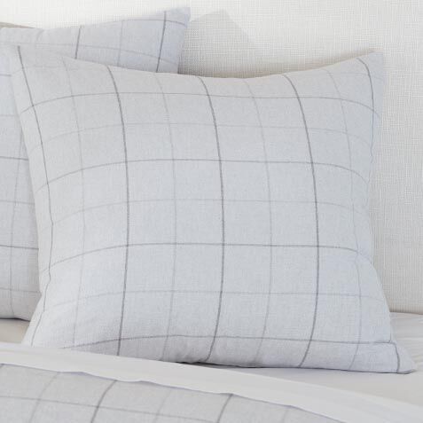 Plaid Flannel Euro Sham image 032502D