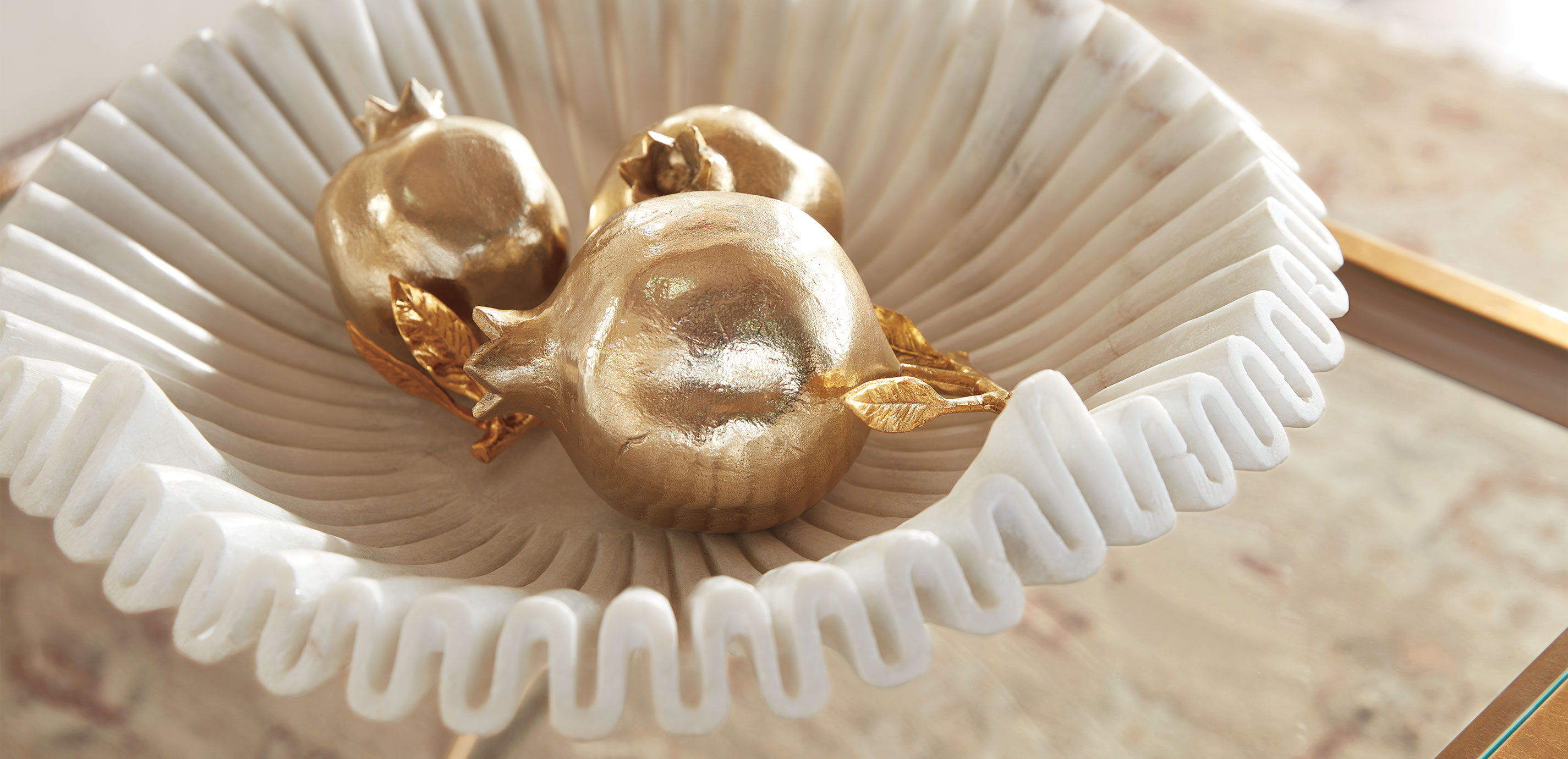 Gold Pomegranate Sculptures_3