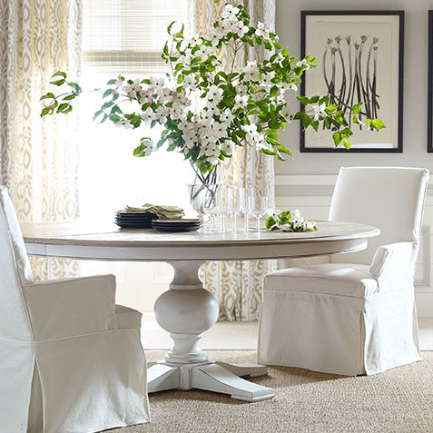 Cooper Rustic Round Dining Table Product Tile Hover Image 156753