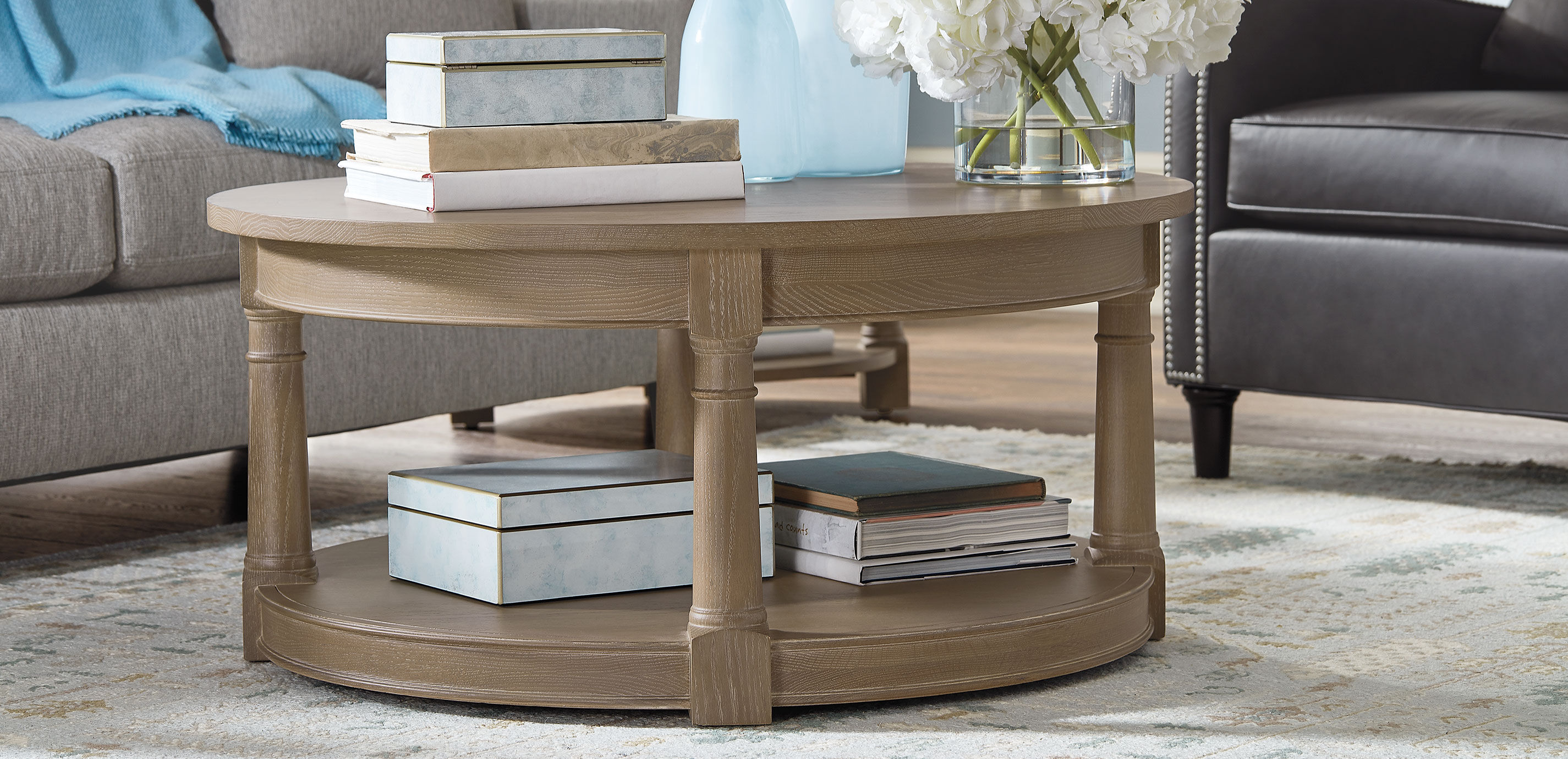 Connall 38" Round Coffee Table