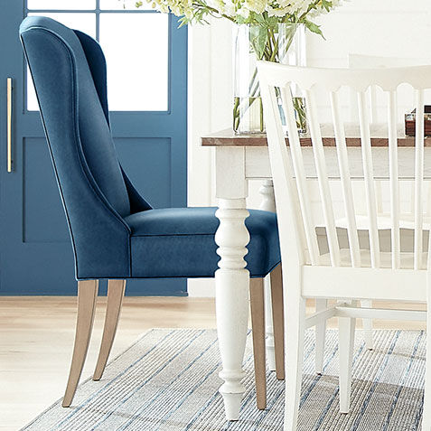 Lenoir Leather Dining  Side Chair Product Tile Hover Image 727325