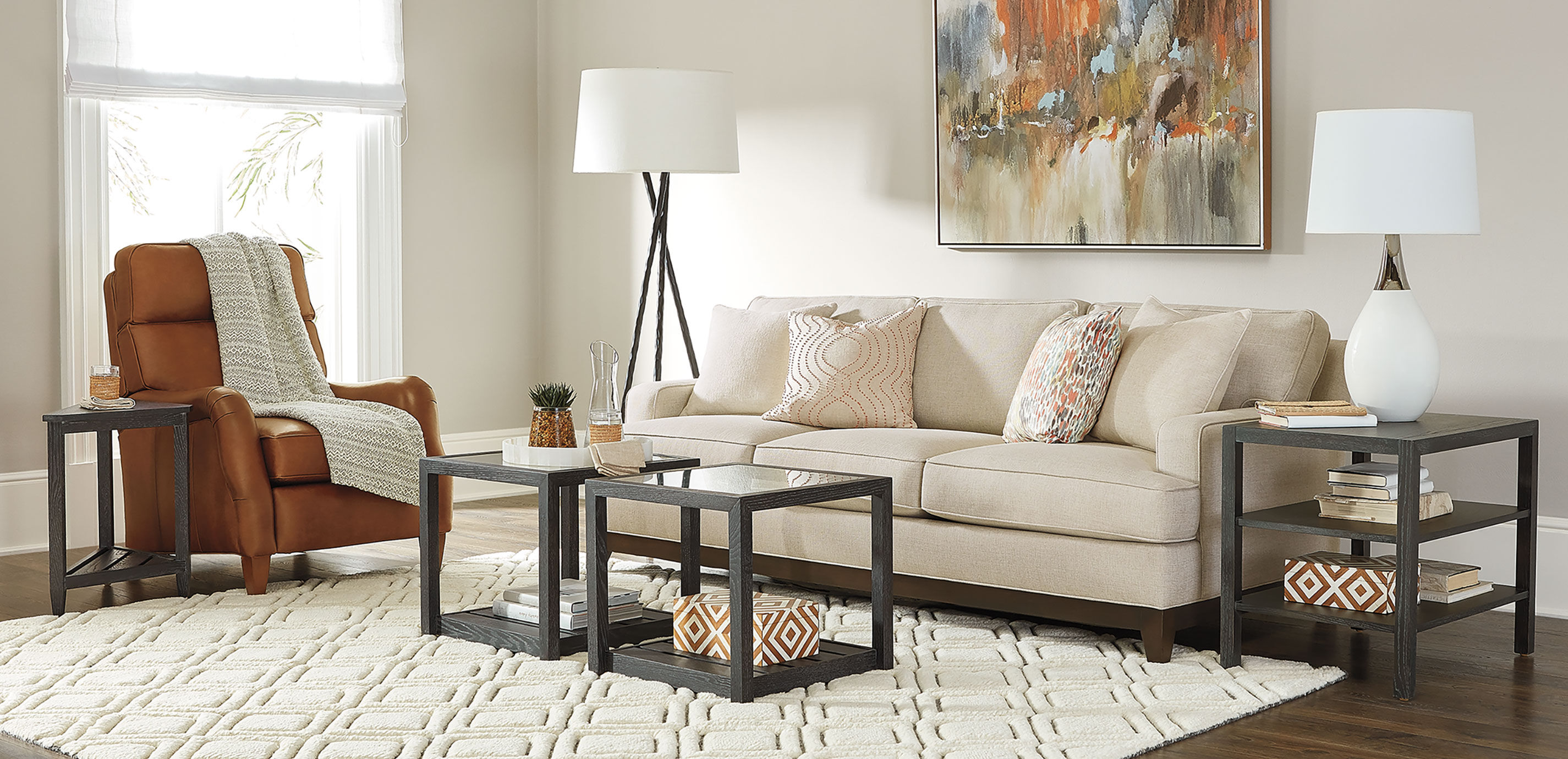 Arcata Three-Seat Sofa 87"