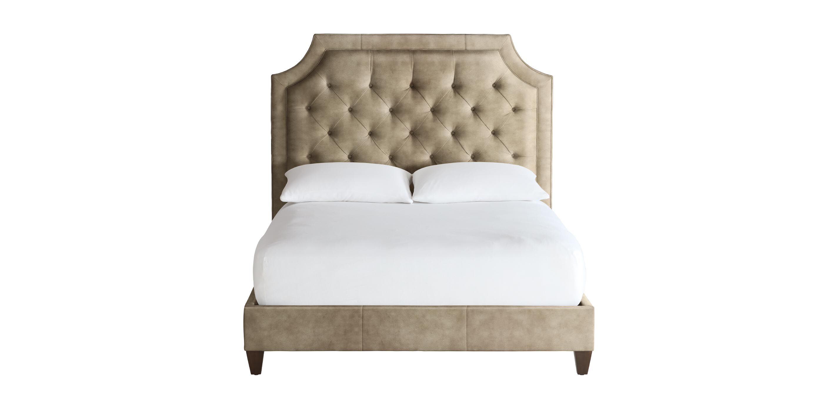 Lianna Custom Leather Bed