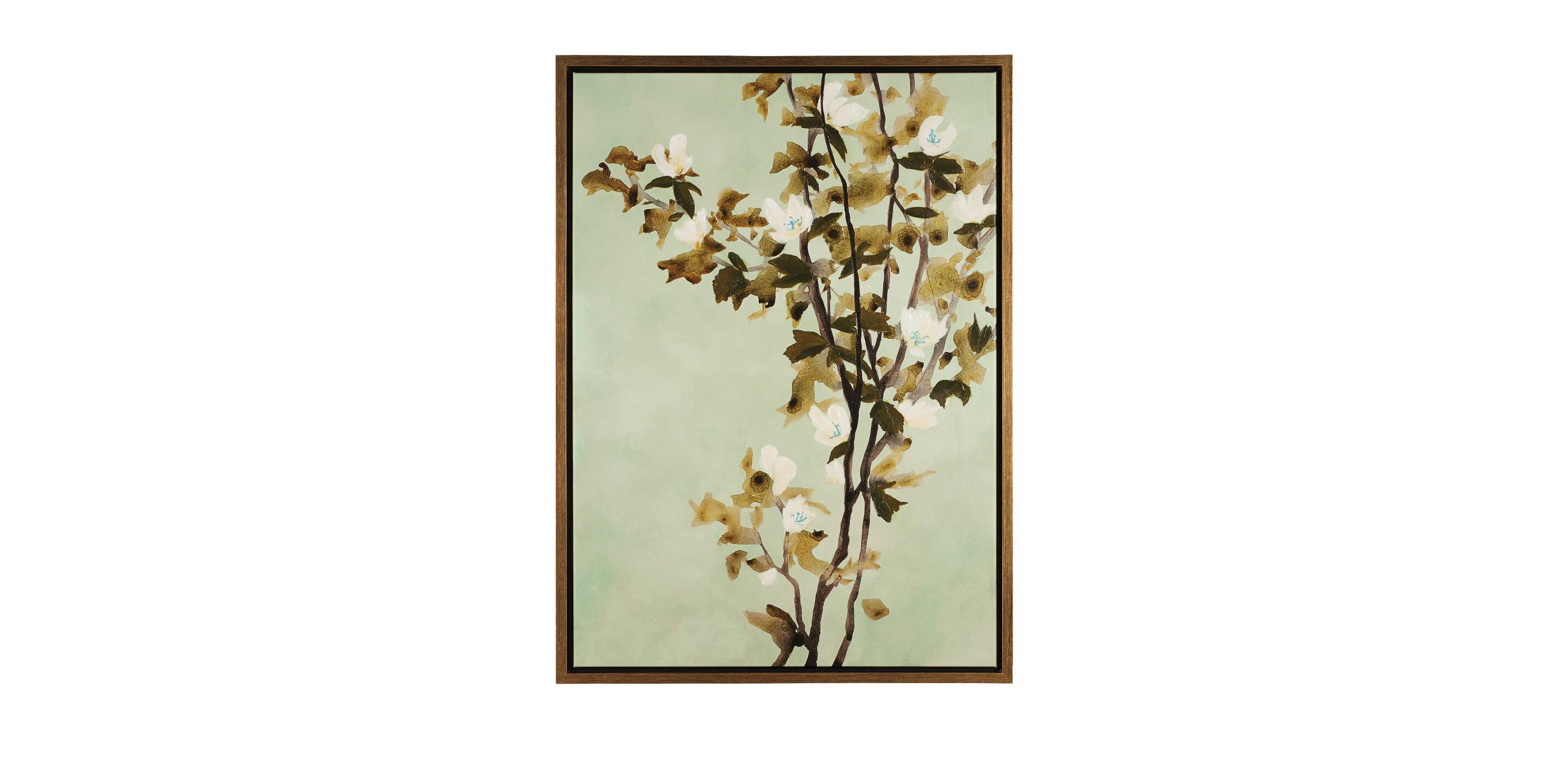 Blossoms in Mint