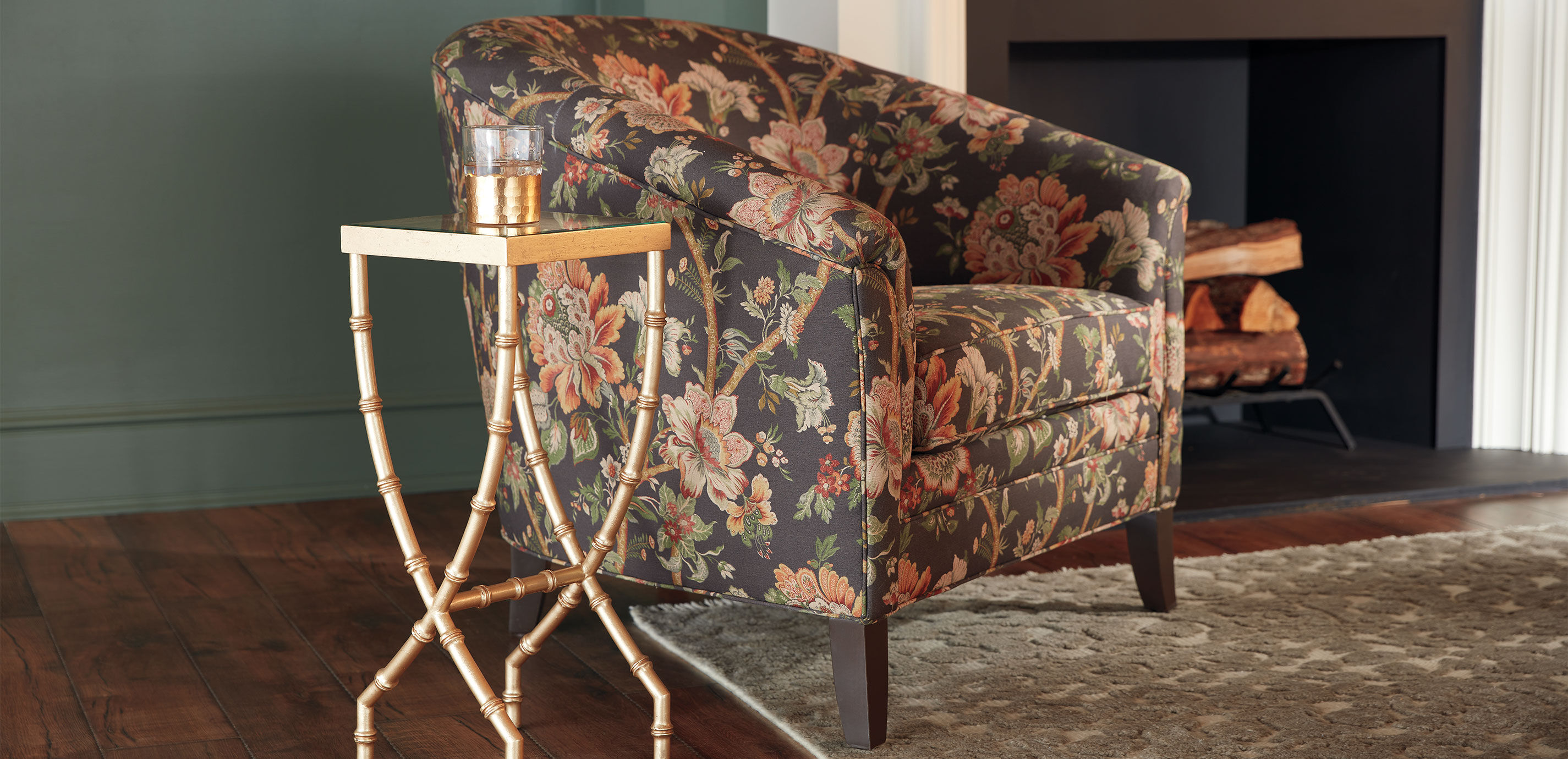 Nathalie Barrel-Back Chair