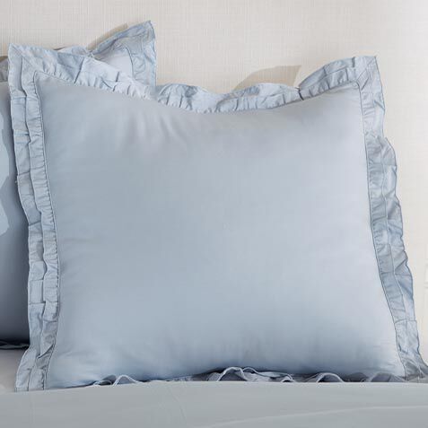 Ruffle Flange Euro Sham image 036245DMST